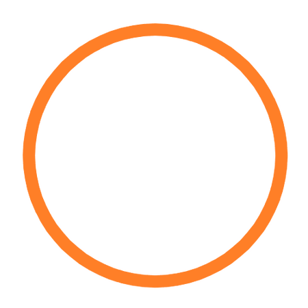 (Orange circle)